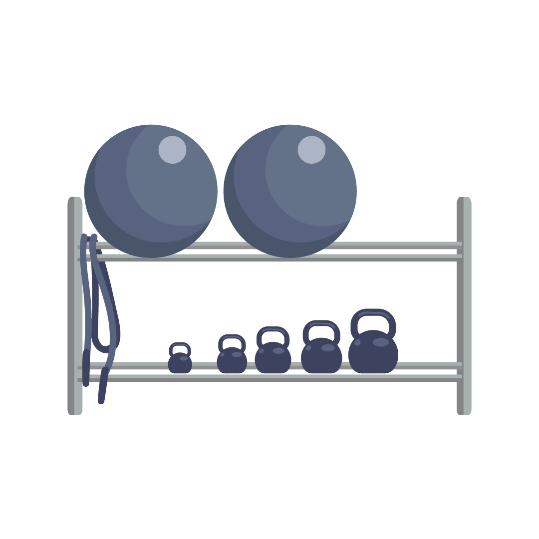  Ball Set with Rack Assembly